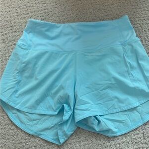 Women's Light Blue Shorts